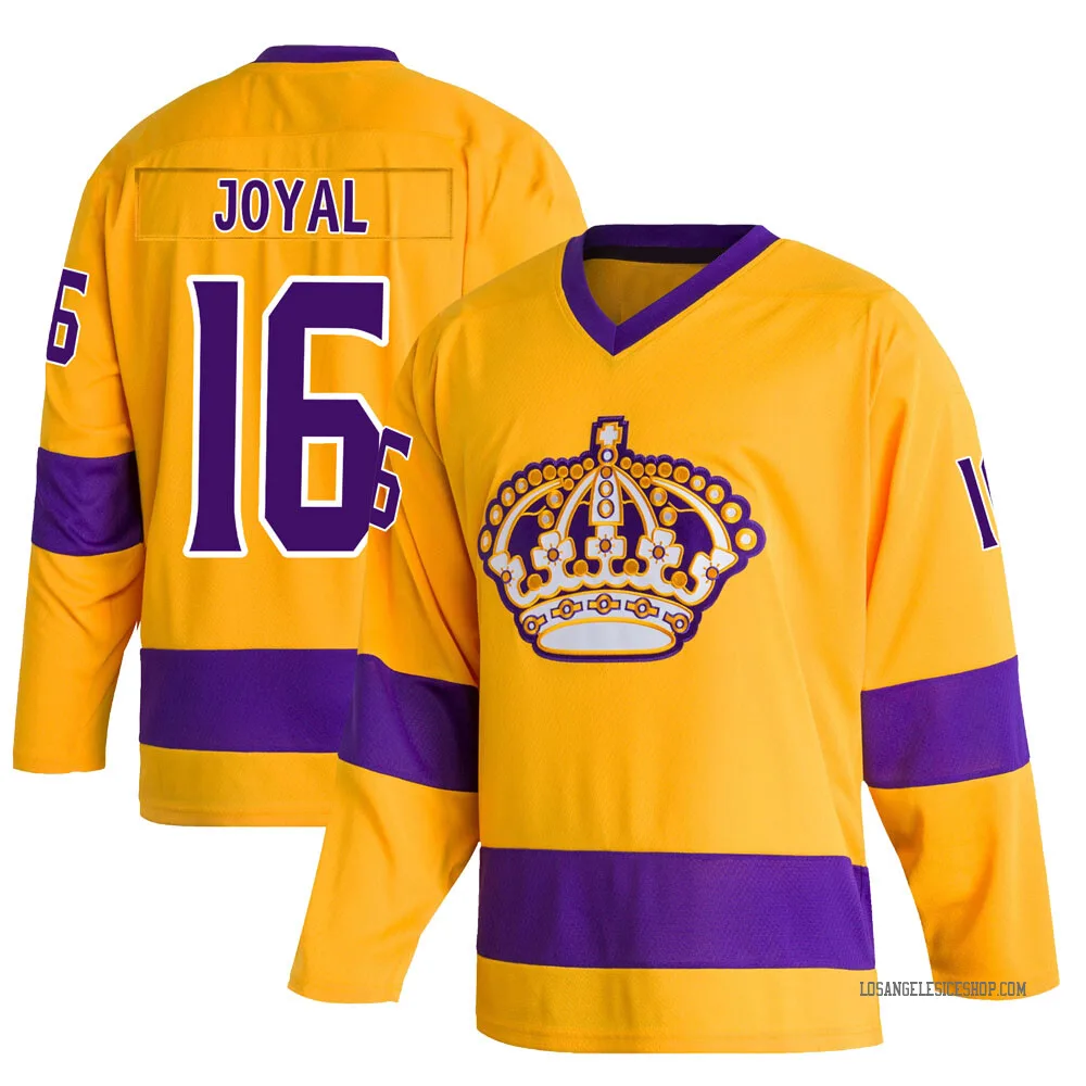 Authentic Eddie Joyal Gold Los Angeles Kings Classics Jersey - Youth