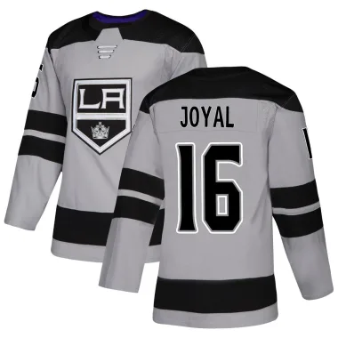 Authentic Eddie Joyal Gray Los Angeles Kings Alternate Jersey - Men's