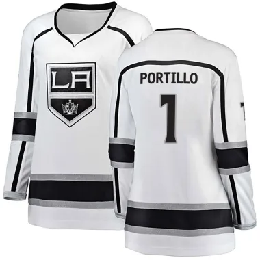 Breakaway Erik Portillo White Los Angeles Kings Away Jersey - Women's