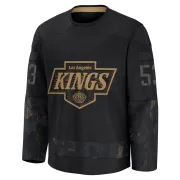 Premium Jack Studnicka Black Los Angeles Kings 2024 Military Appreciation Practice Jersey - Youth